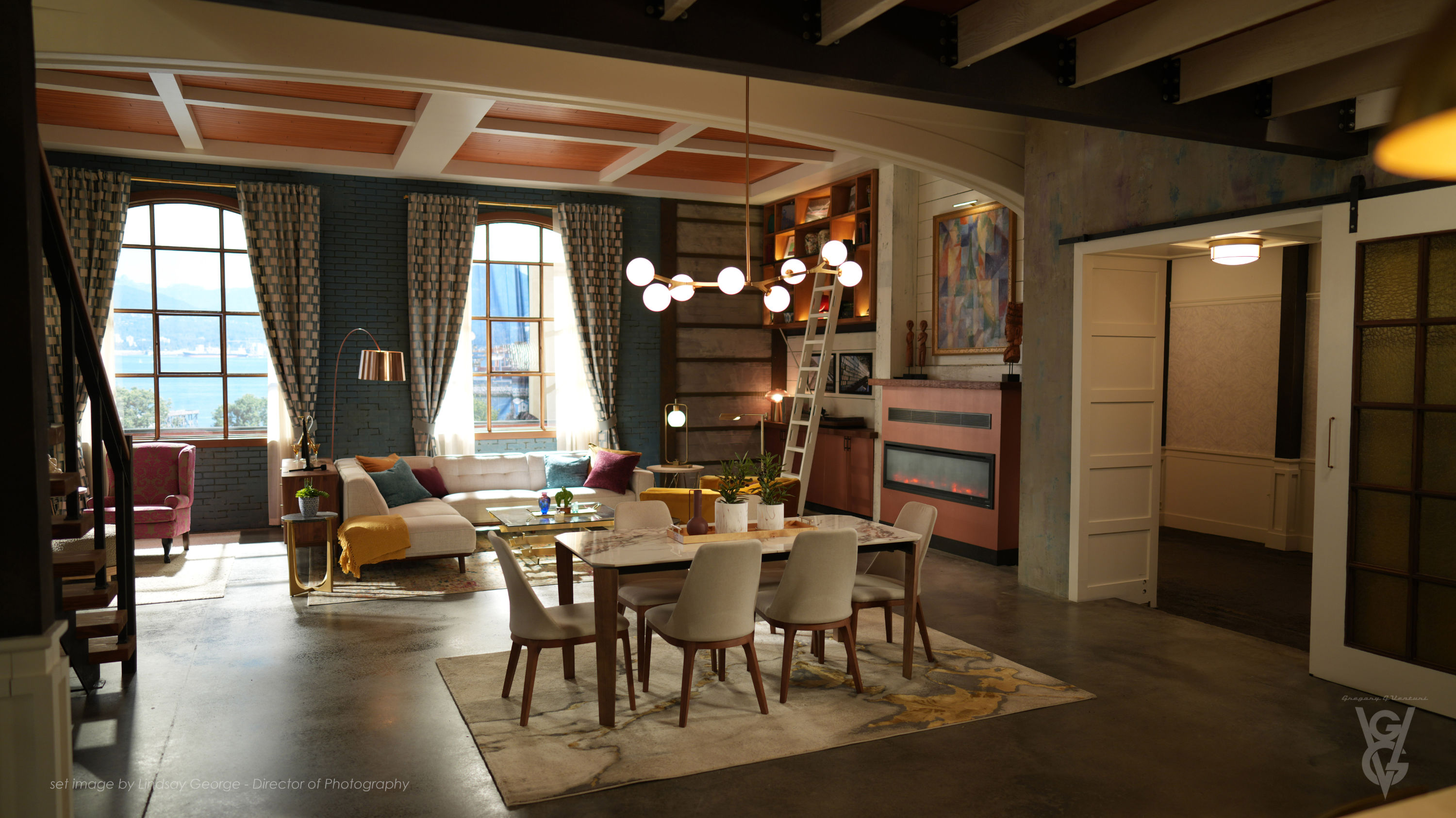 04 Max's Loft Stage Set Image By Dop Lindsay George