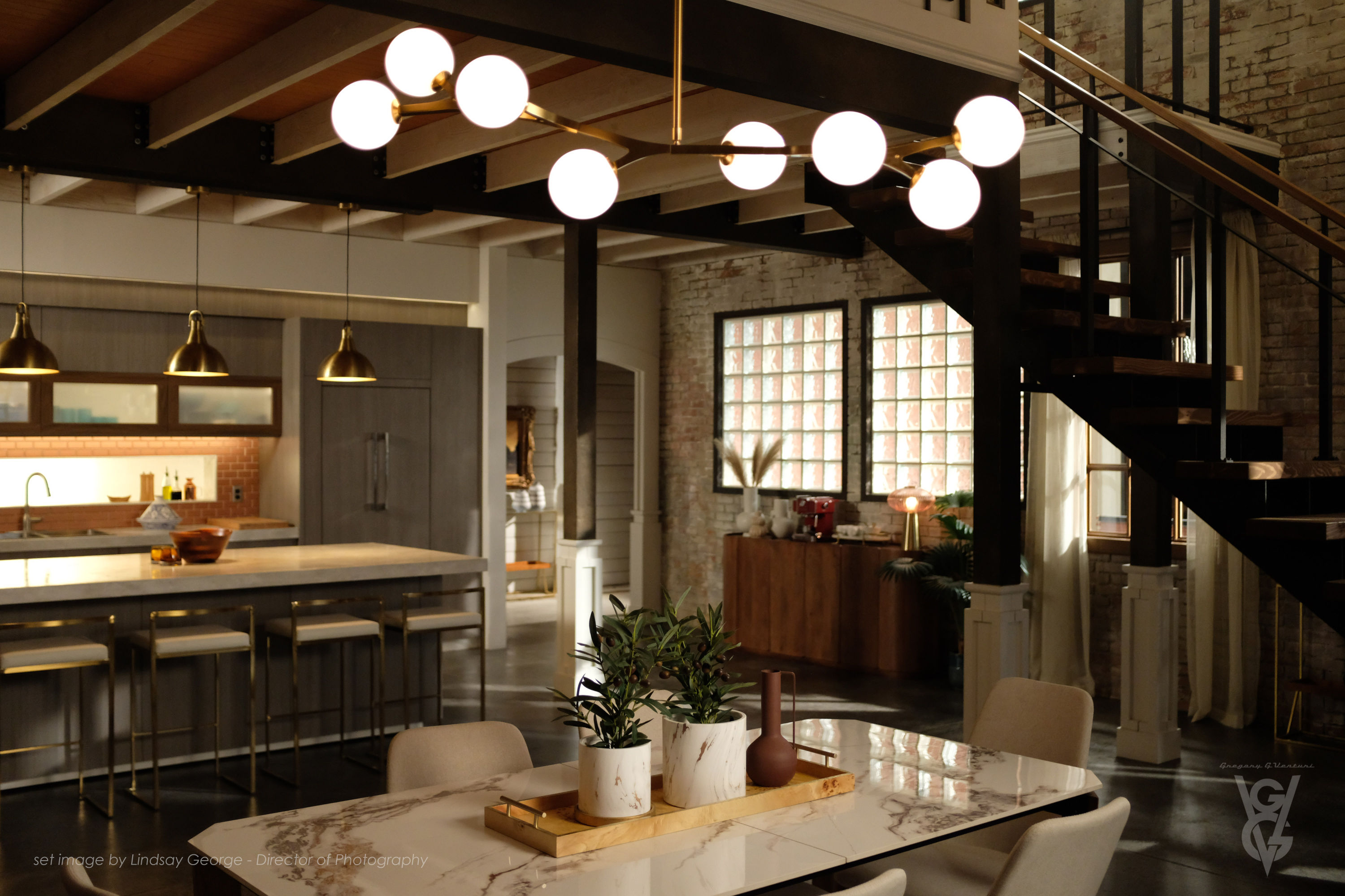 09 Max's Loft Stage Set Image By Dop Lindsay George