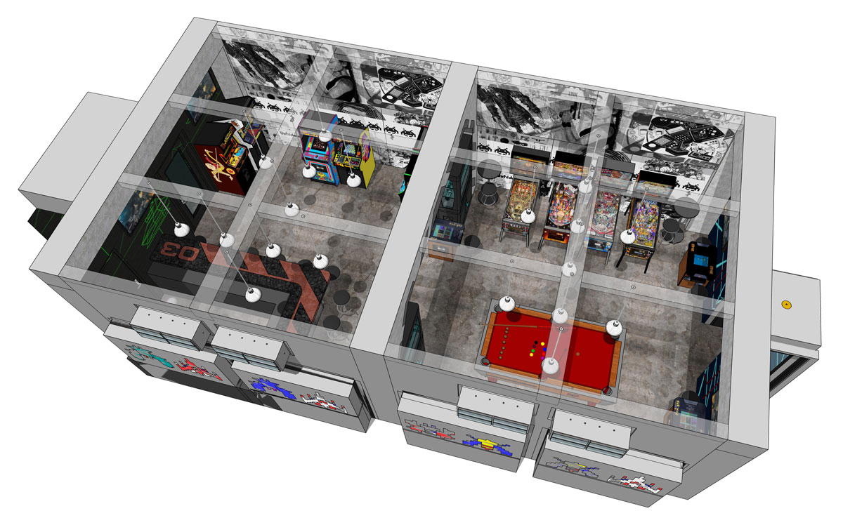 ONCE UPON A TIME: S7 - “FLYNN'S BARCADE” – 3D MODEL VIEW