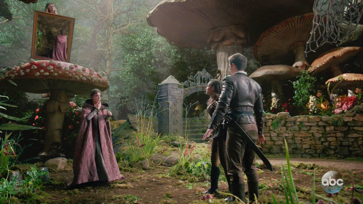 ONCE UPON A TIME: S7 - NEW WONDERLAND "MUSHROOM MEADOW" - SCREEN STILL
