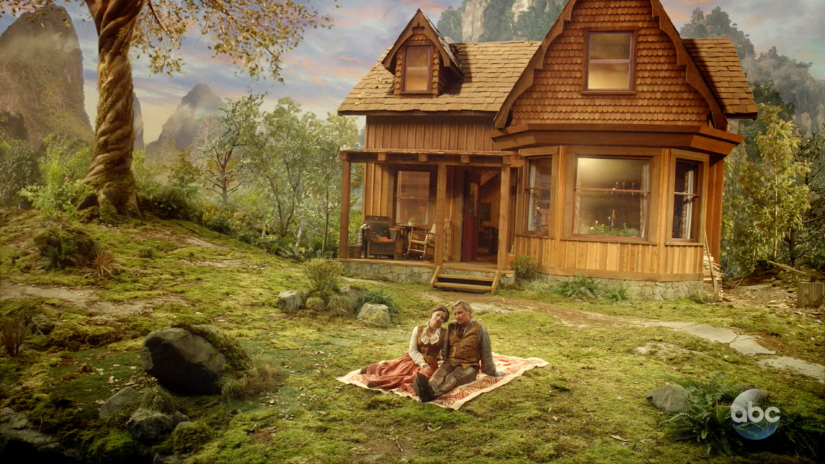 ONCE UPON A TIME: S7 - "EDGE OF REALMS" CABIN - SCREEN STILL