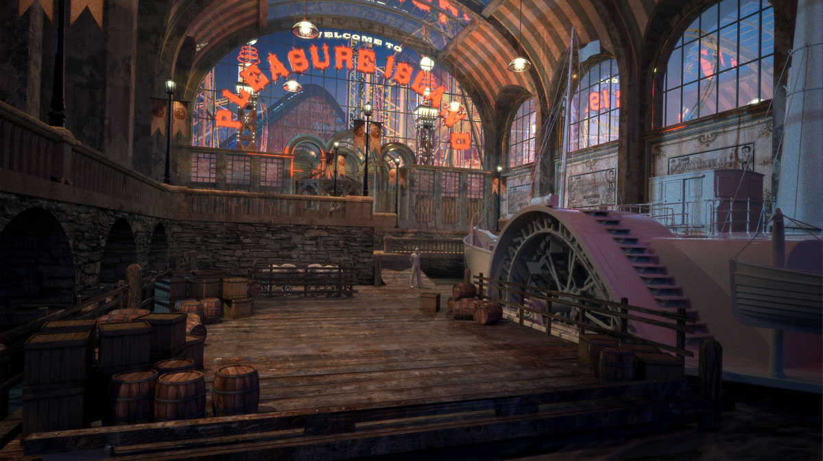 ONCE UPON A TIME: S7 - "PLEASURE ISLAND" MIDWAY - CONCEPT - 3D/RENDERING: DOUGLAS McCLEAN
