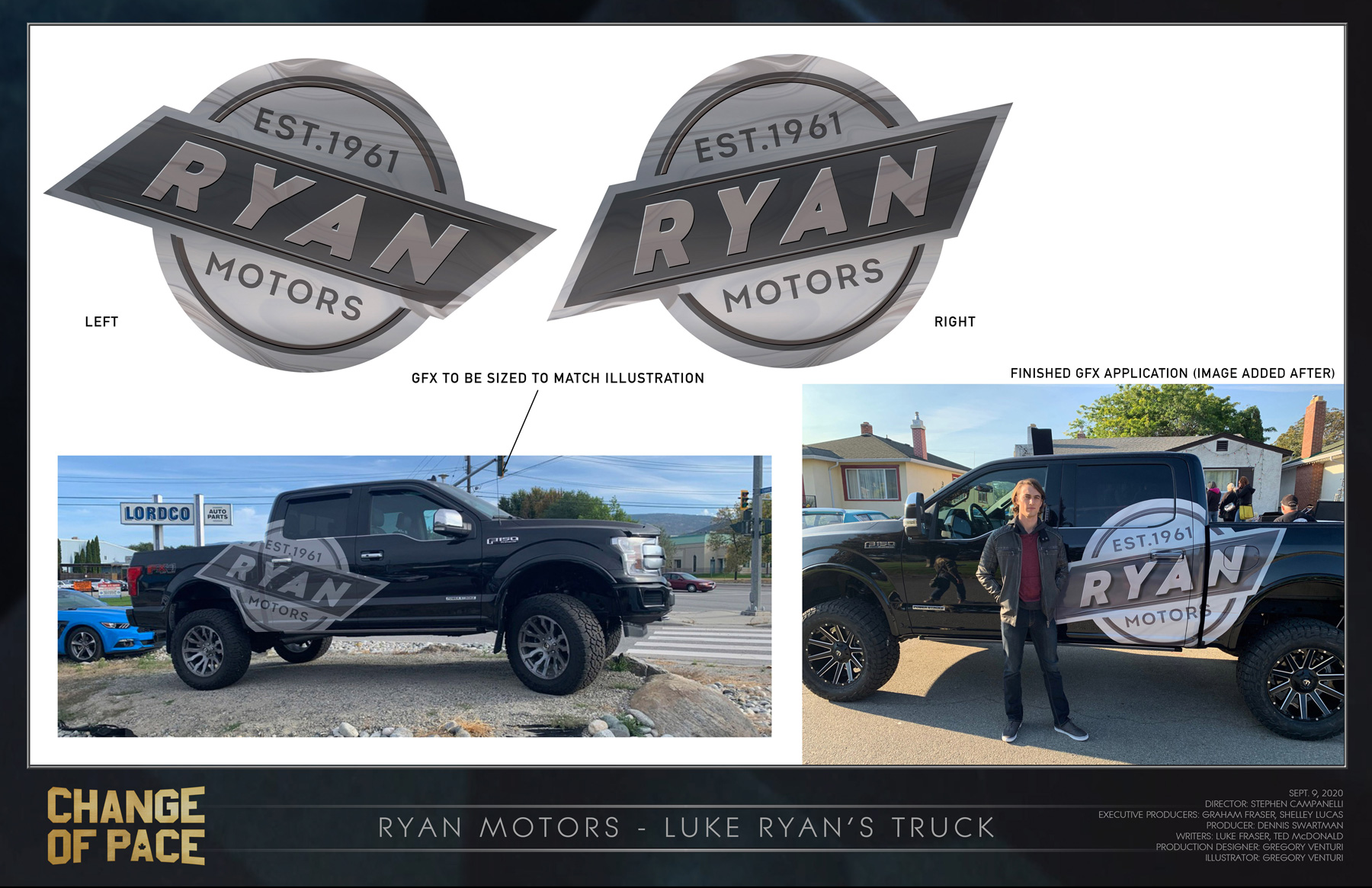 5 Drinkwater 'Ryan Motors Hangar' Luke Ryan's Truck Concept Art GV