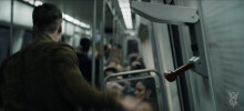 11 - DC Metrorail - station & train car - vfx augment stage set - screen still